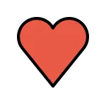 Red Heart SVG Icon